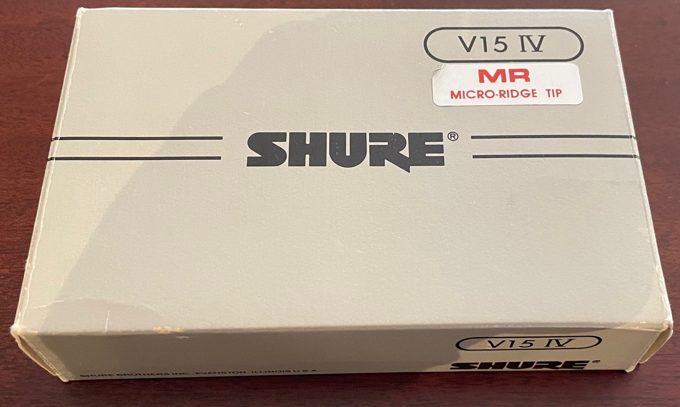 Brand New Shure V15 Type IV moving magnet (MM) phono cartridge, in original box 