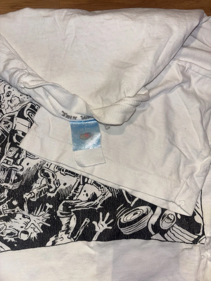 Camiseta Bad Religion vintage años 90 talla XL cosida única aplastada envejecida Foto 3 de 4