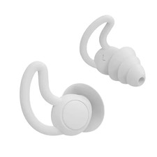 HUAK 3 Layer Silicone Sleep Ear Plugs Sound Insulation Ear Protection Anti-Noise