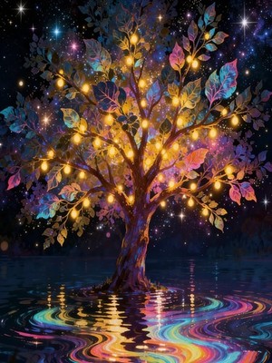 Diamond Art Painting Kits for Adults, Tree of Life 5D Diamond Painting Dots A...