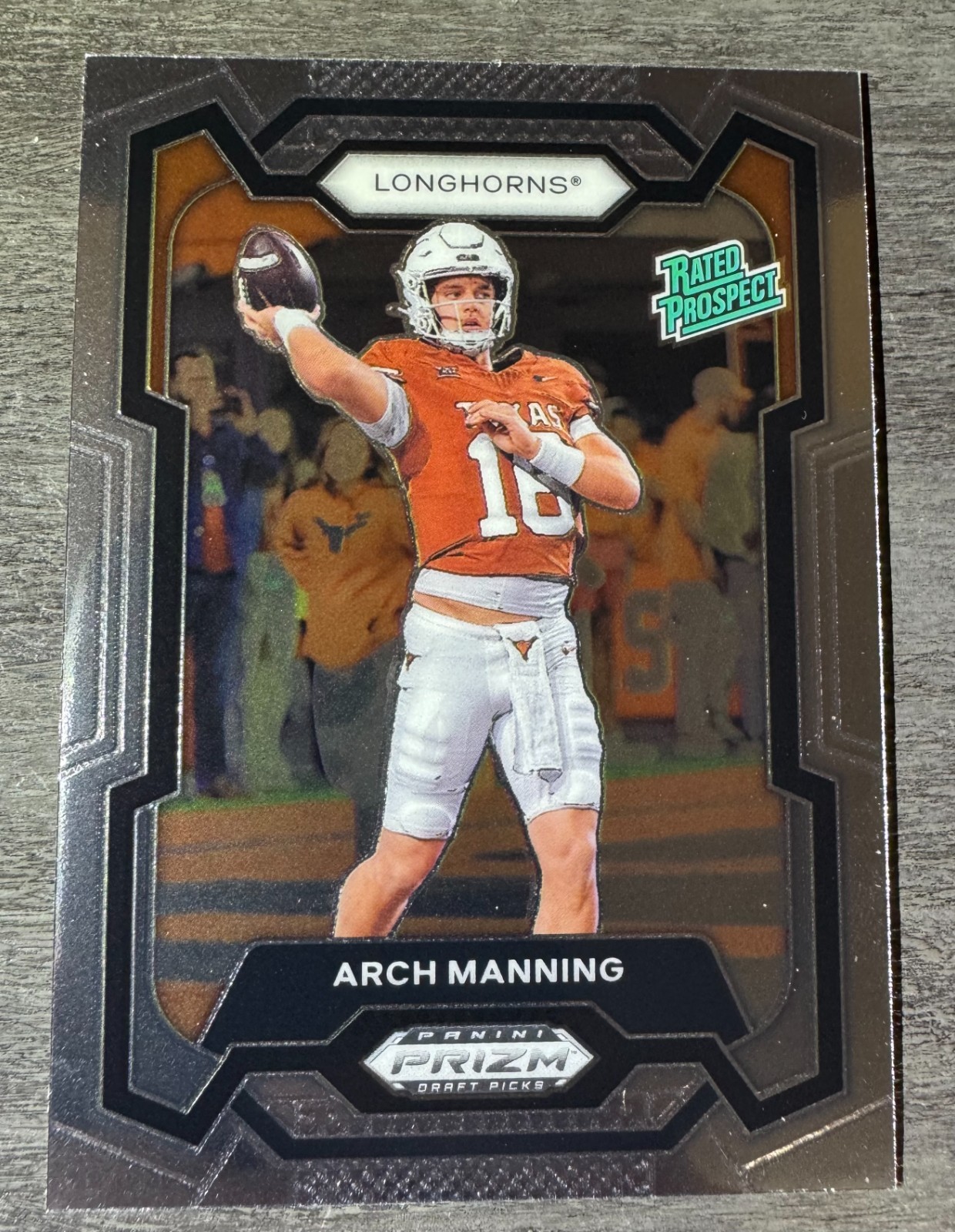 2024 Panini Prizm Draft Picks - Rated Prospect Arch Manning #192 (RC)
