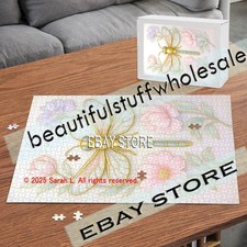 1000 piece jigsaw puzzle Soft Botanical Nature Style pastel