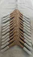 Brunello Cucinelli Assorted Hangers, 12 Top & 12 Bottom Hangers