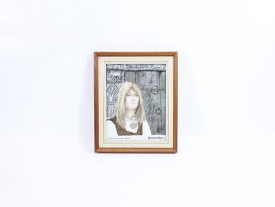 Porsgrund Porcelain Art Tile by Harald Kihle | 1990s Nordic Charm |