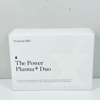 Perricone MD Cold Plasma Plus+ Power Duo Starter Kit Box Set Face Eye NIB