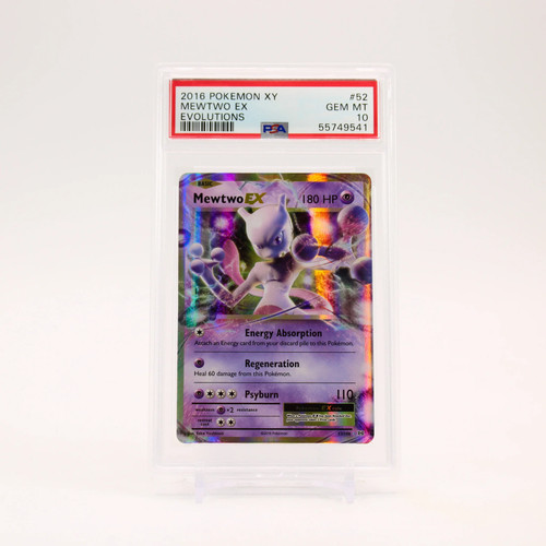 Mewtwo-EX graded PSA 10 for sale on eBay