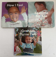 Lovevery Lot of 3 Board Books Toddler Social Emotional Development Montessori