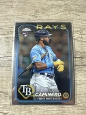 2024 Topps Chrome Update Series - Rookie Debut Junior Caminero #USC193 (RC)