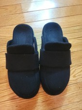 Vionic Gemma 11 Orthotic Support Sz 7 Women's Black Slip-On Mules EUC