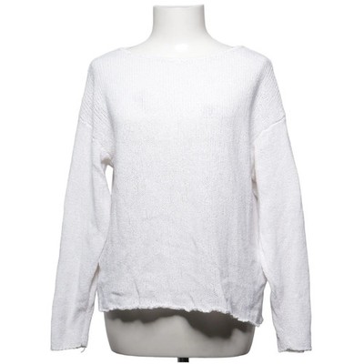 My Essential Wardrobe, Strickpullover, Größe: S, Weiß, Baumwolle/Leinen #YA9