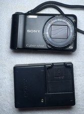 Sony Cyber-Shot DSC-H55 14.1 MP Digital Camera w/ Battery, Charger  Bag