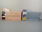 GI JOE -- 1983 / 1990  COBRA  VIPER PILOT  &  VAPOR File Cards -- GIJOE