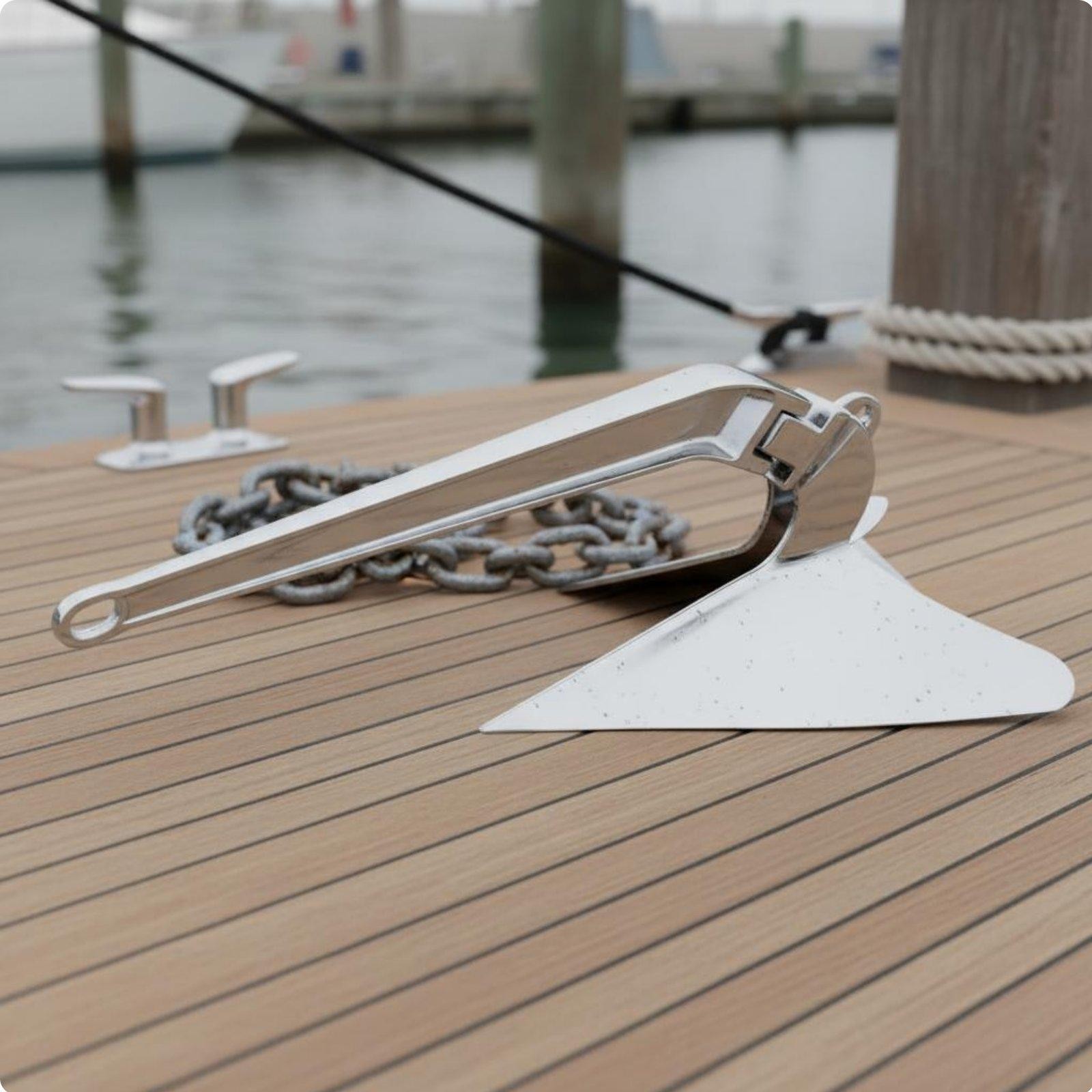 316 Stainless Marine Anchor Deep Penetration Holding for Yachts