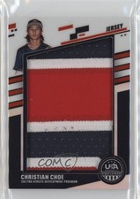 2026 Stars & Stripes Prizm Jumbo Materials Jersey Number 6/11 Christian Choe yl0