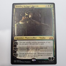 MTG Magic the Gathering Vraska, Golgari Queen (213/291) Guilds of Ravnica