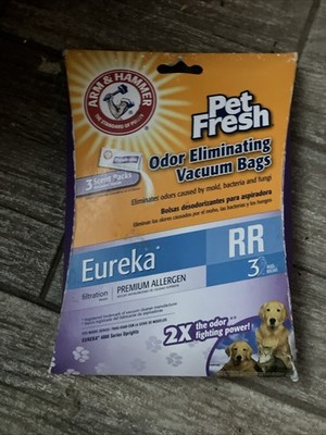 Arm & Hammer Pet Fresh Odor Eliminating Vacuum Bags Eureka RR 3 Pk