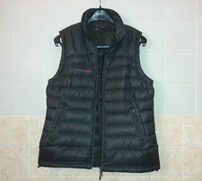 Mammut Weste Gr. L Daunenweste Steppweste 100% Daunen Antrazit Ärmellos TOP!