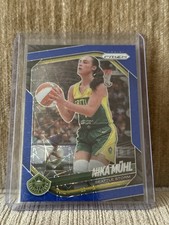 2025 Panini Prizm WNBA #127 Nika Muhl Blue Velocity Seattle Storm