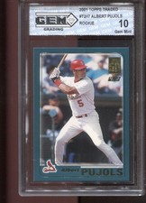 Albert Pujols Rookie Card Checklist and Autograph Guide 14