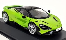 Solido 1/43 McLaren 765LT V8 BiTurbo Metallic Green 2020 Diecast Model Car