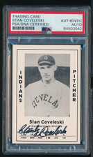 1979 WALLIN DIAMOND GREATS #276 Stan Coveleski signed autograph PSA/DNA JBN1
