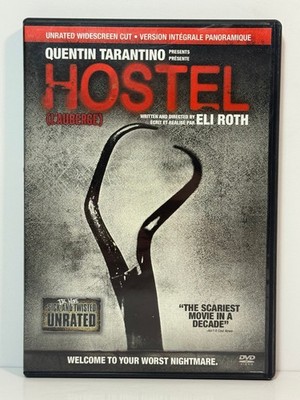Hostel DVD 2006 Unrated Widescreen Cut Eli Roth Quentin Tarantino