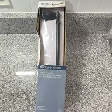 Moen Banbury Y2618BL 18 in Matte Black Metal Bathroom Towel Bar