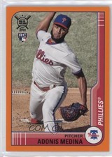 2021 Topps Big League Veterans & Rookies Orange Adonis Medina #216 0o1