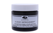 Origins Clear Improvement Charcoal Honey Mask to Purify  Nourish 2.5oz  New