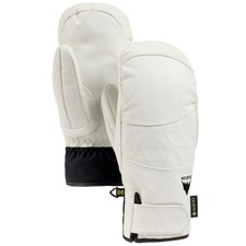 Brand New Womens 2026 Burton Gore-Tex Gondy Leather Mittens Stout White