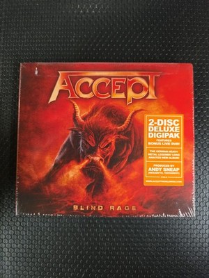 Blind Rage Deluxe Edition by Accept (CD, 2014)