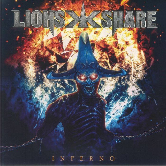LIONS SHARE - Inferno - Vinyl (orange vinyl LP limited to 250 copies)