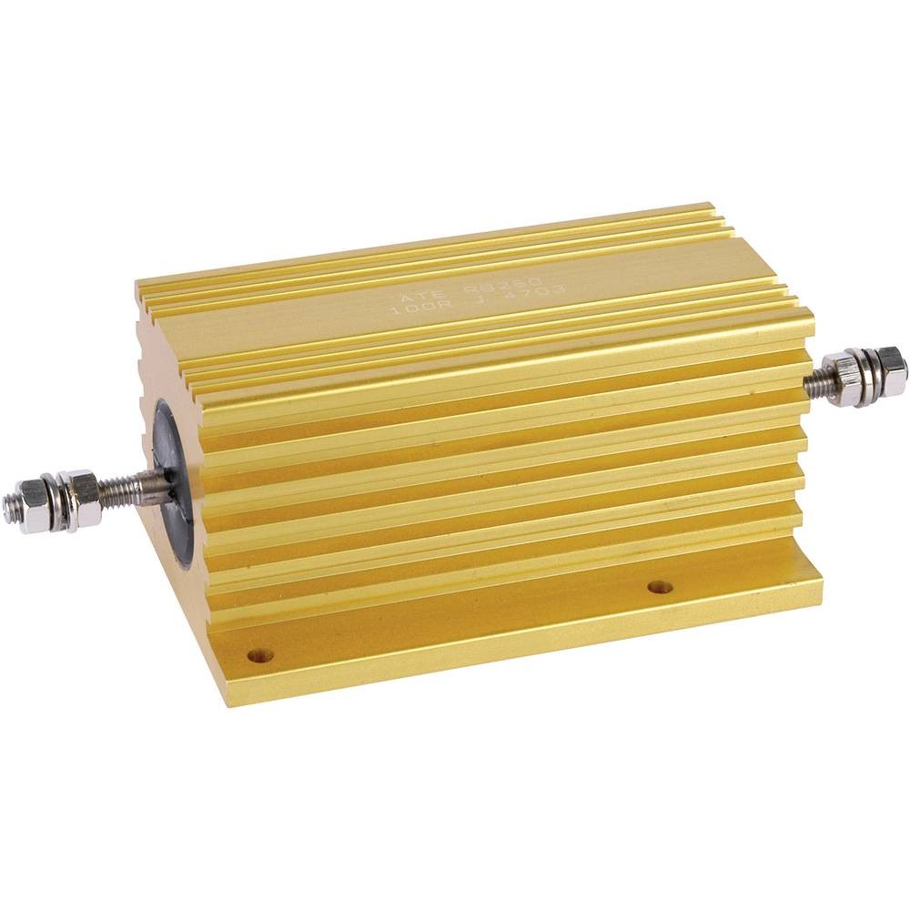 Résistance de puissance 100 Ohms boîtier aluminium RB250 composant électronique axial