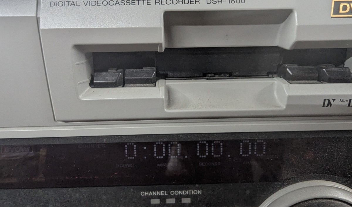 Sony DSR-1800 DV / Mini DV VCR for sale online | eBay