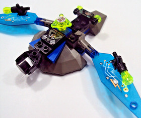 LEGO Space, Insectoids (6905) Bi-Wing Blaster + manual, No box. Free S/H