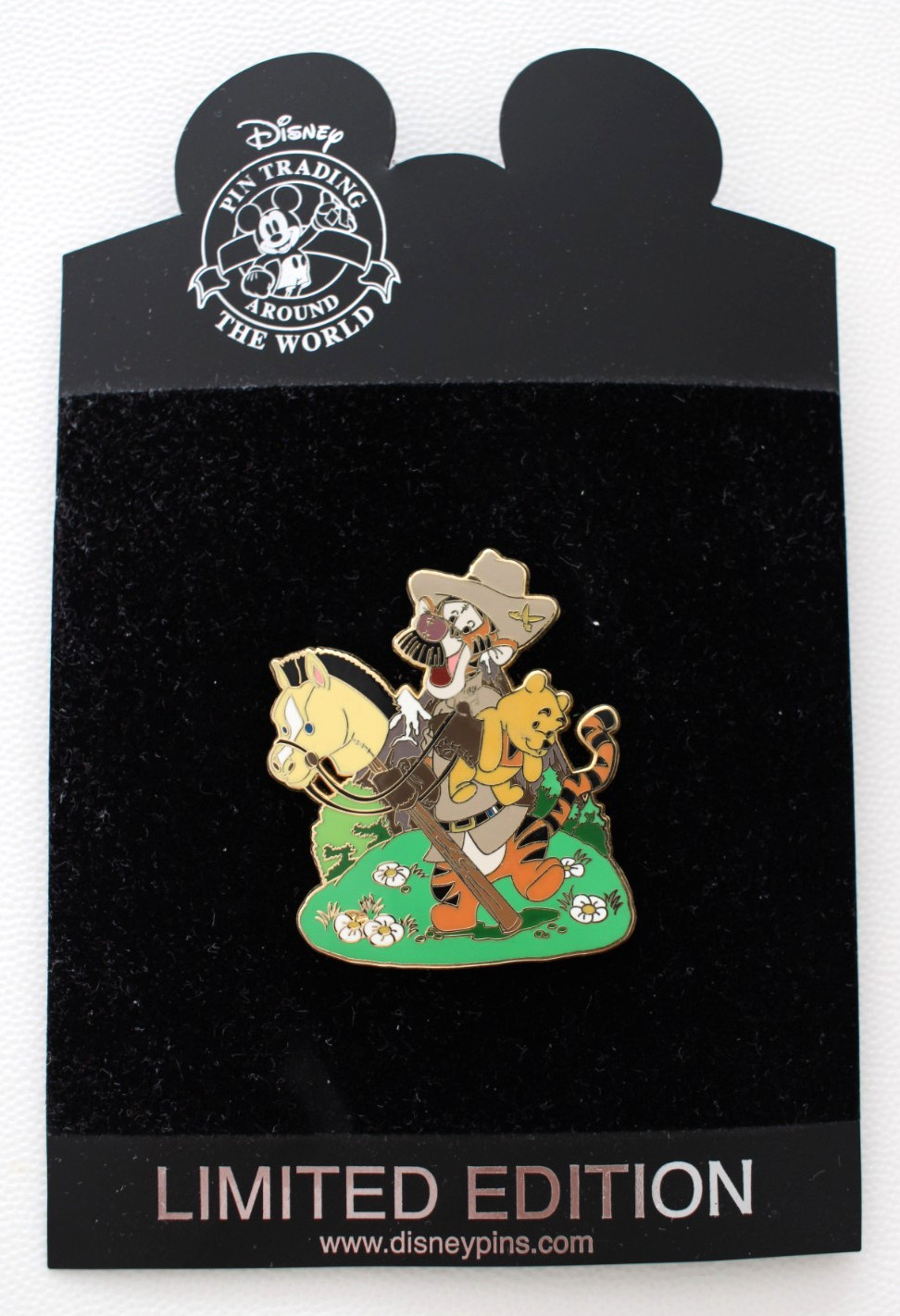 Disney Pin DS Tigger as Teddy Roosevelt Winnie the Pooh Presidents LE250