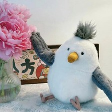 2025 Brand New Bird Series Chirpy Seagull Plush Toy with Tags +dust bag