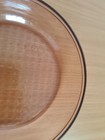 Corning Visions Ware Amber Glass 7" Waffle Bottom Skillet Pan Excellent Conditio — photo 7