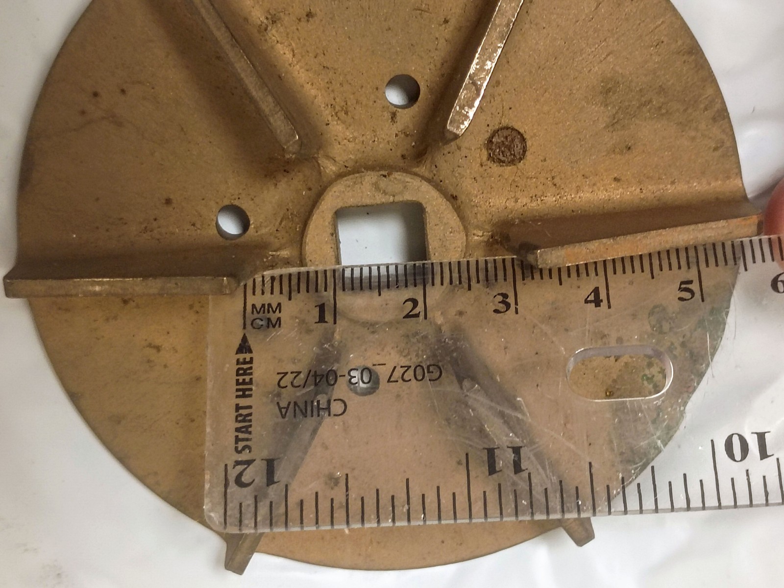 Ferrari Water Pump Impeller PN 100430, 365 Gt4 2+2 BB,400,412,512BB AND 512 BBI