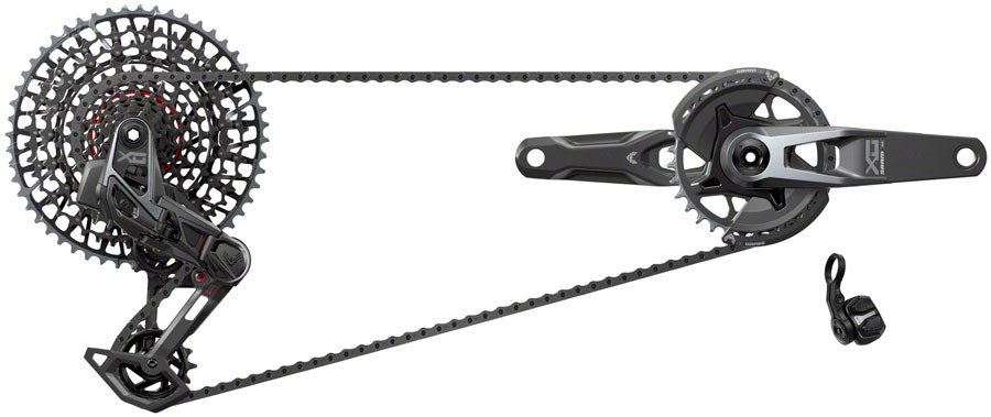 パーツ SRAM XO Eagle Transmission Cranks 170 SRAM X0 T-Type Eagle Transmission Groupset - 170mm Crank, 32t