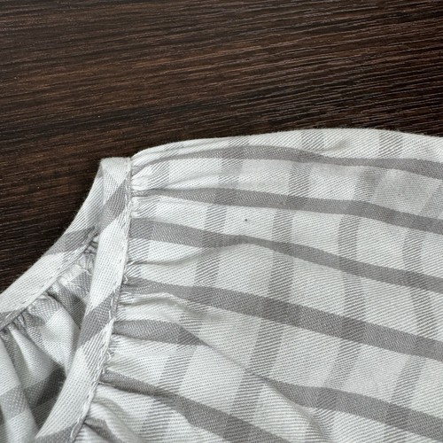 Petite Plume Nightgown Girls 8 Delphine Ginghman Check Print Prairie Peasant NEW - Picture 7 of 13