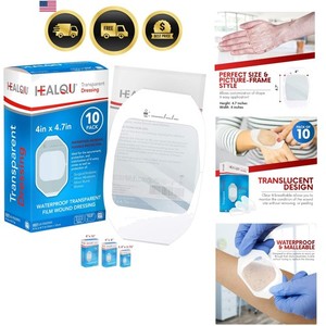 Shiyou-Transparent Film Dressing, 4" X 4.7" Pack Of 10 - View #8