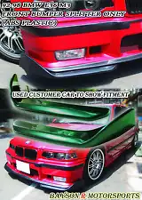 Fits 94-99 BMW E36 M3 Front Bumper Lip Splitters (ABS Black)