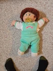 1978-1983 Cabbage Patch doll Xavier Roberts Bed Brown Hair and Pacifier