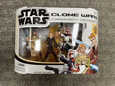 + Star Wars Clone Wars 2005 Commemorative Cartoon Network Jedi Force Pack NIB