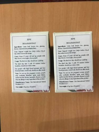 1x Giam can Hoa sam dat – weight loss 100% natural herbs - Picture 2 of 13