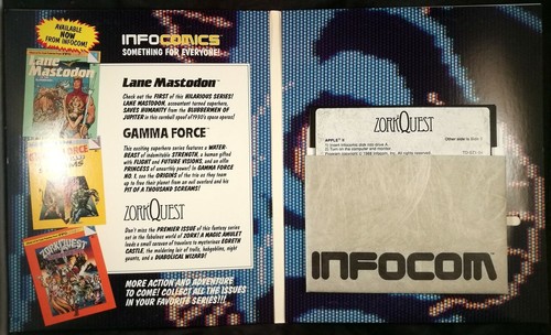 ZorkQuest: Assault on Egreth Castle - Apple II in Folio (1988) Zork - Imagen 3 de 4