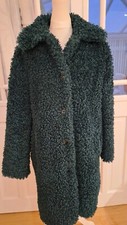 M&co Teddy Coat Bottle Green Size 14