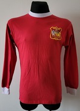 Manchester United 1963 Home official reproduced long sleeve jersey size Medium