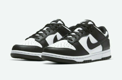 Nike Dunk Low Retro Men's Size 12 White/Black-White  DD1391-100 Fast Shipping